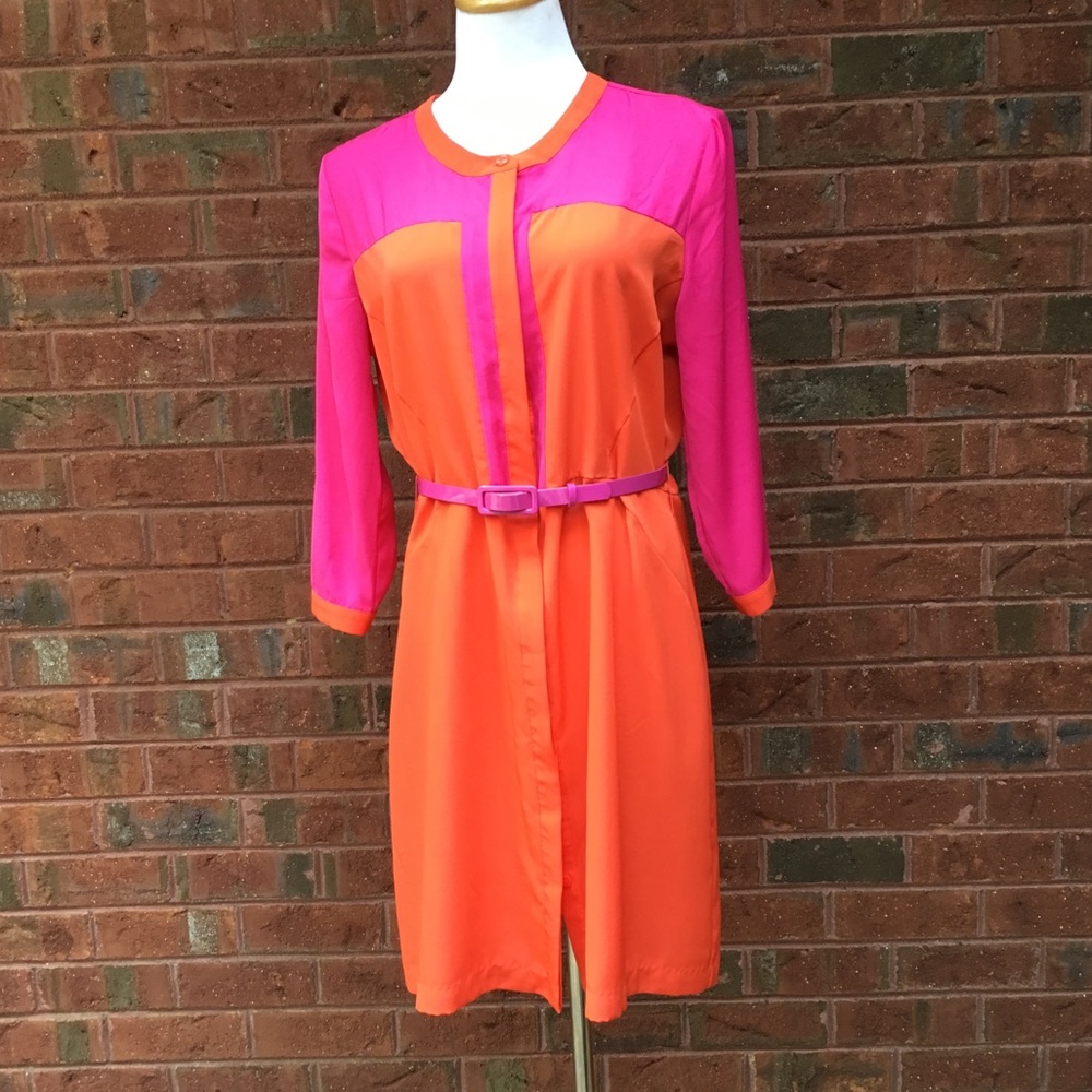 Color block dress
